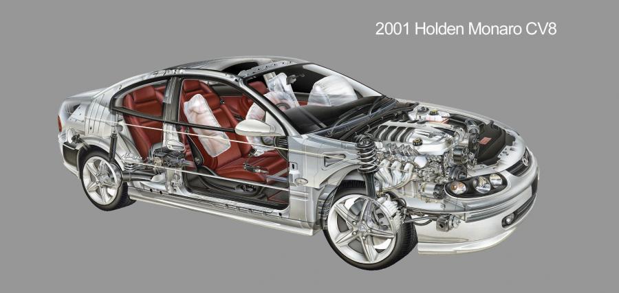  Holden Monaro V2 2001 года  (фото 49 из 53)